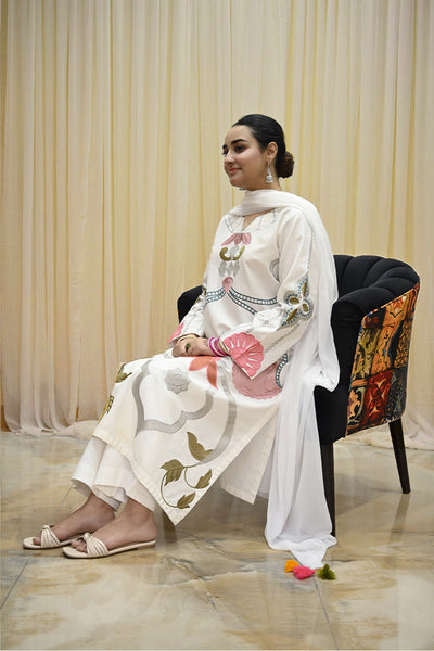 Noor- e -Safayd unstitched collection DO-6335