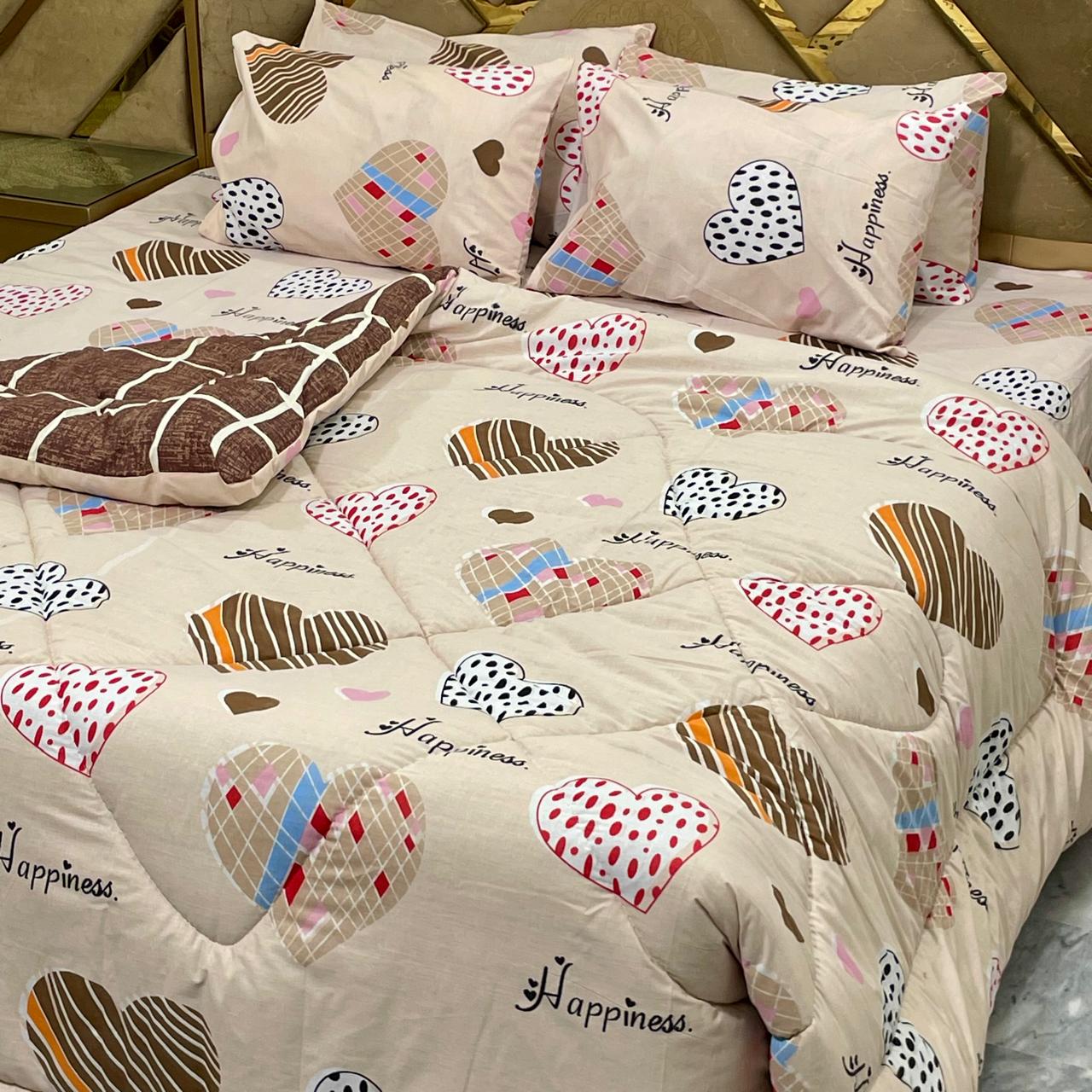 Pure Cotton 6pc Razai Set Winter Collection