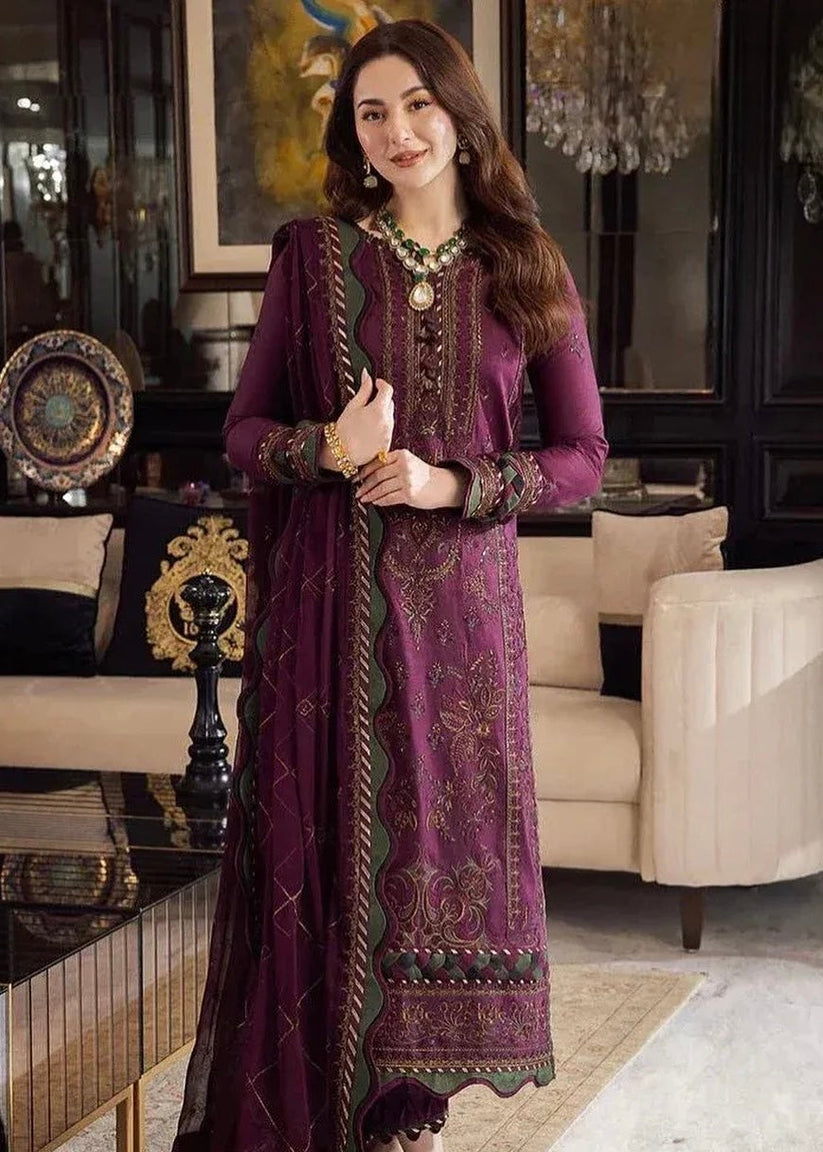 3PC Unstitched Summer  collection Embroidered - DS-259