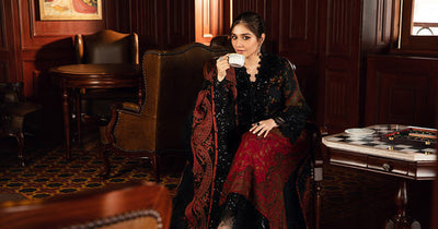 3 Piece Unstitched Embroidered Women Suit | DL-1204