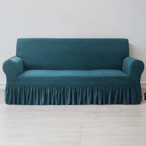 Turkish Style Sofa Cover | Zinc Color