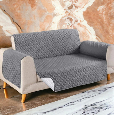 Ultrasonic Cotton Quilted Sofa Runner | safeguard your sofa from stains, spills, pet hair, and general wear and tear