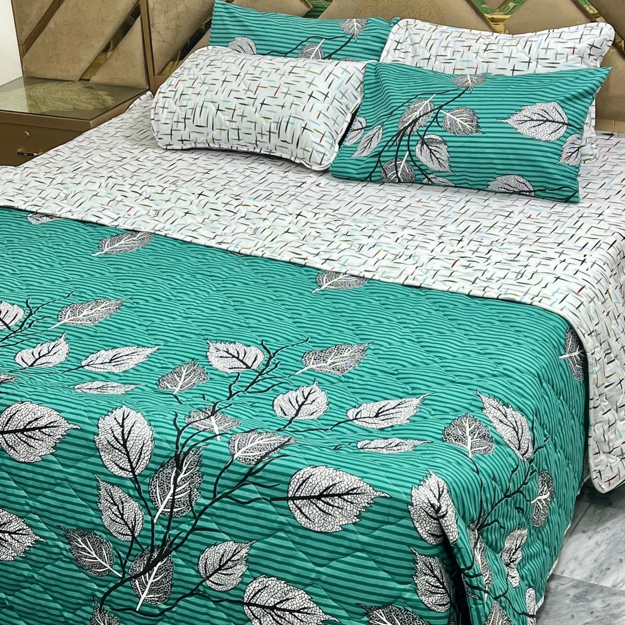 6 PCs Cotton Quilted Comforter Set CS.02