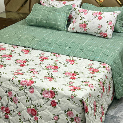 6 PCs Cotton Quilted Comforter Set CS.02