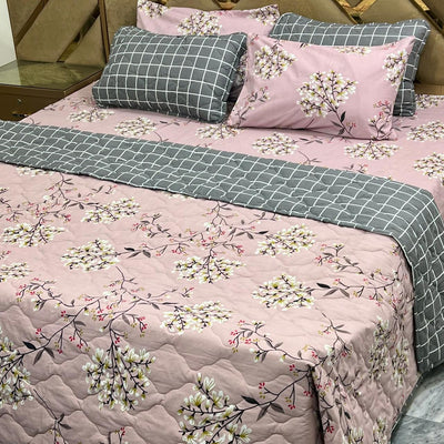 6 PCs Cotton Quilted Comforter Set CS.01