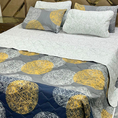 6 PCs Cotton Quilted Comforter Set CS.02