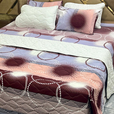 6 PCs Cotton Quilted Comforter Set CS.01