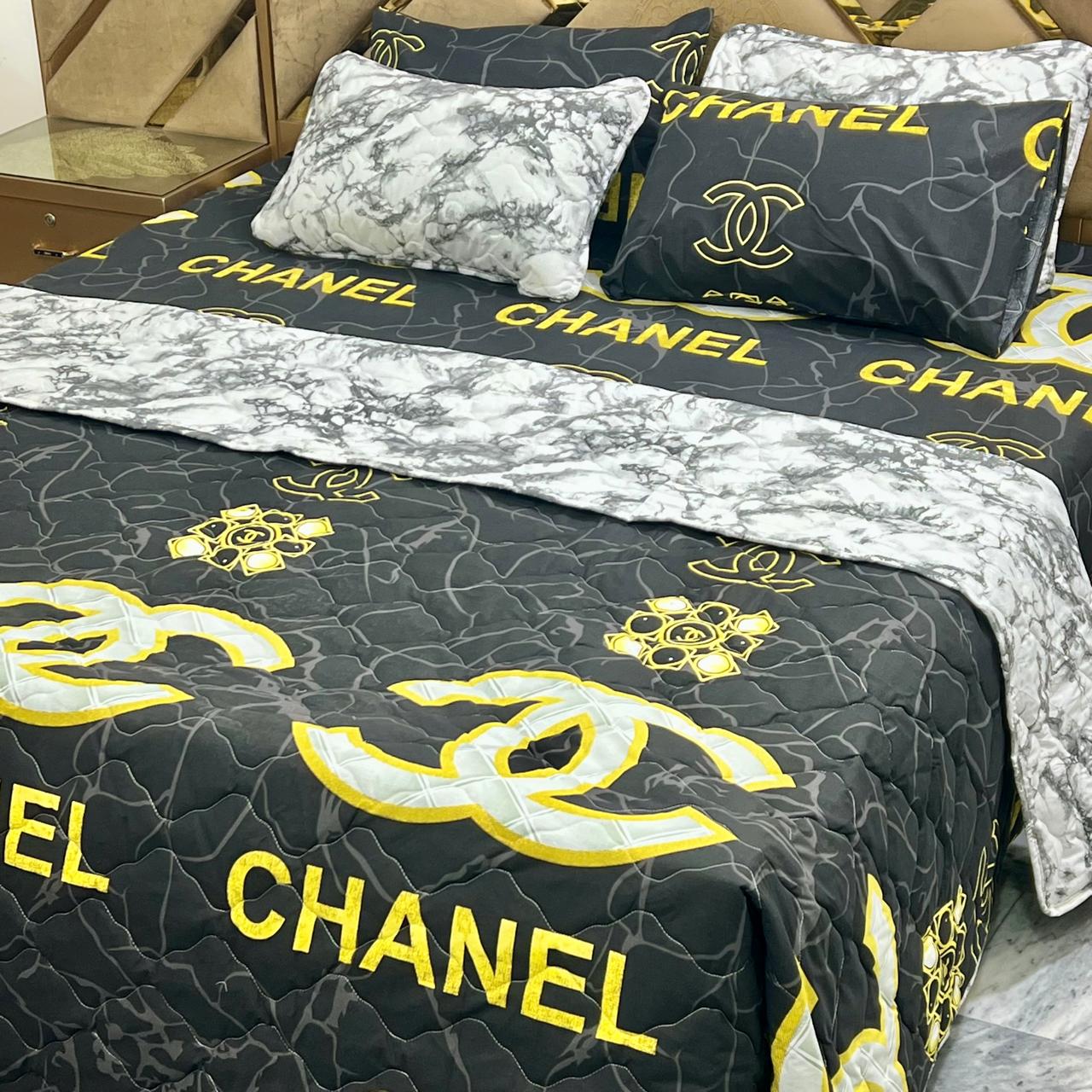6 PCs Cotton Quilted Comforter Set CS.01