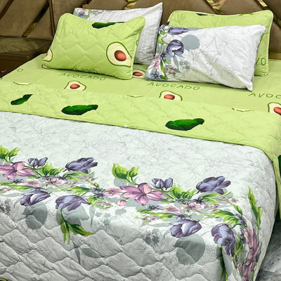 6 PCs Cotton Quilted Comforter Set CS.01