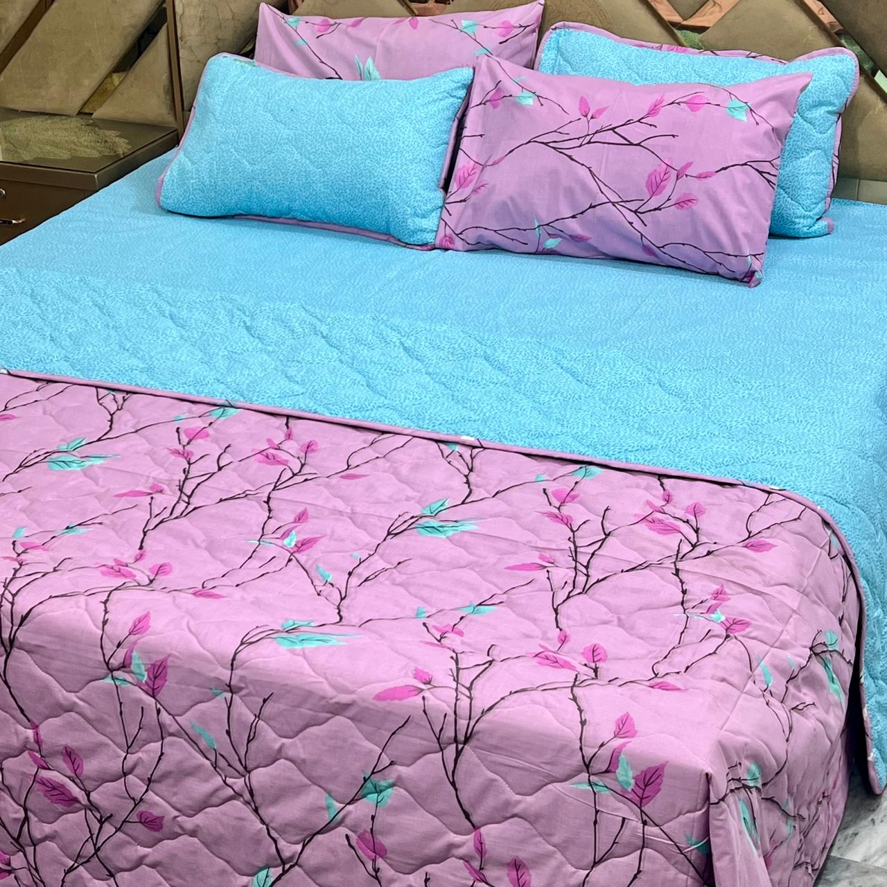 6 PCs Cotton Quilted Comforter Set CS.01