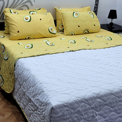 6 PCs Cotton Quilted Comforter Set CS.01