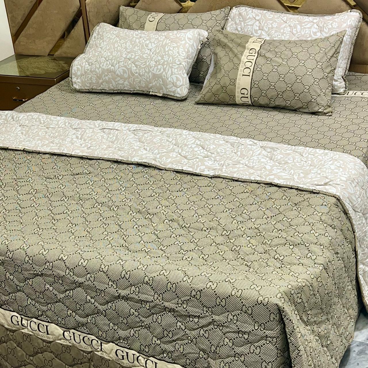 6 PCs Cotton Quilted Comforter Set CS.01