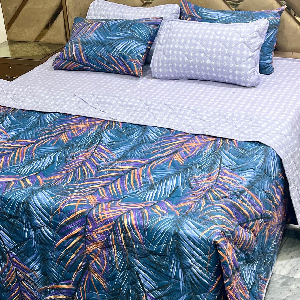 6 PCs Cotton Quilted Comforter Set CS.02