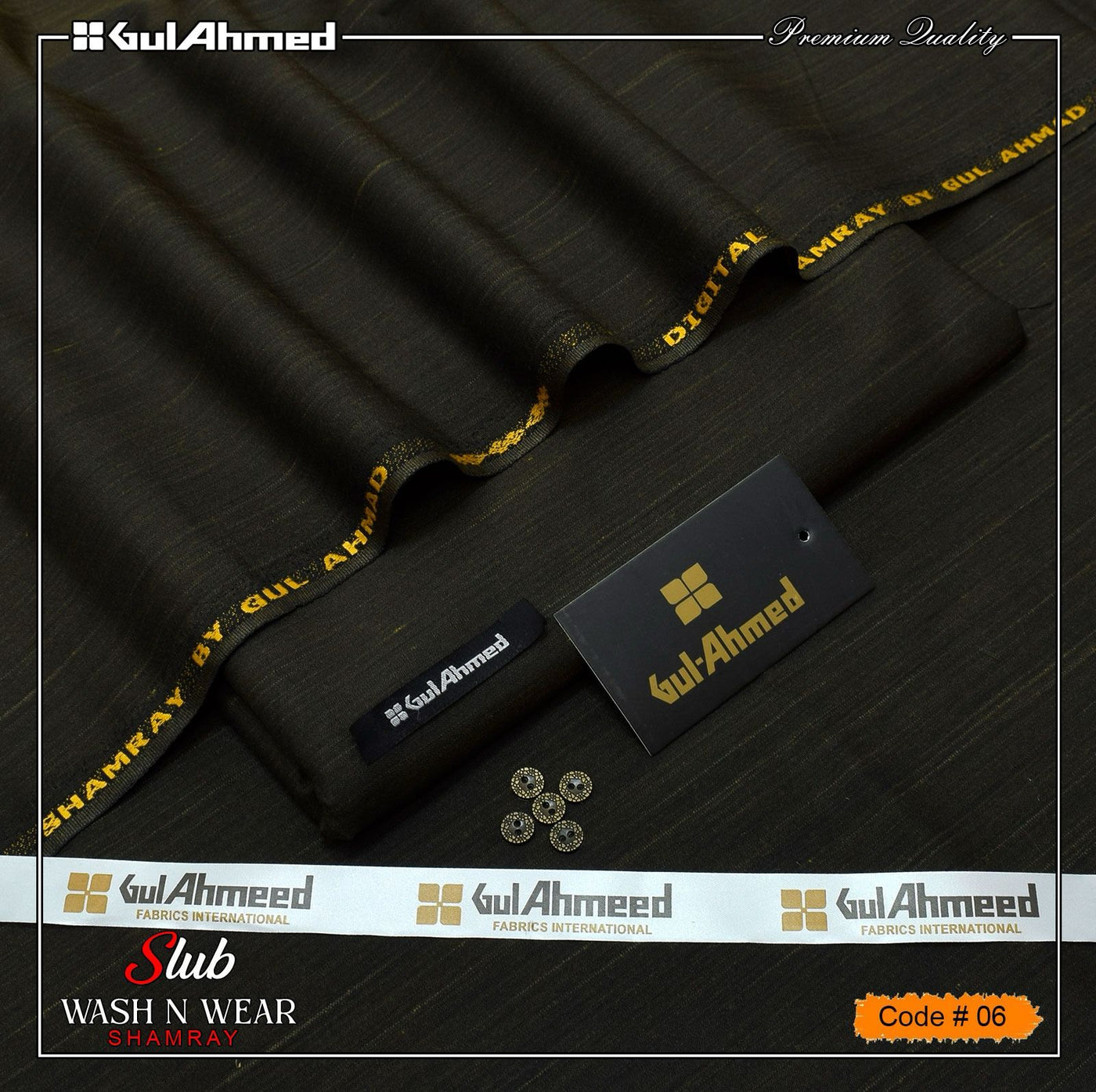 GENTS Slub Wash & Wear TK-6