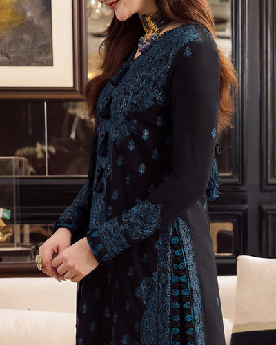 Summer  3PC Unstitched Embroidered SK - 0145 Top Trending