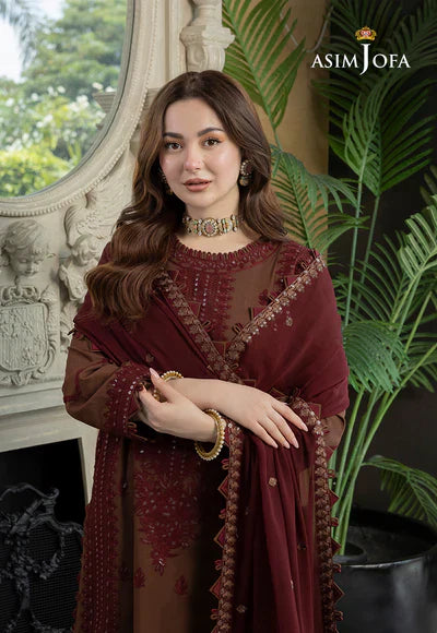 AJRN-25 EMBROIDERED LAWN WEDDING SESSION 3 PCS