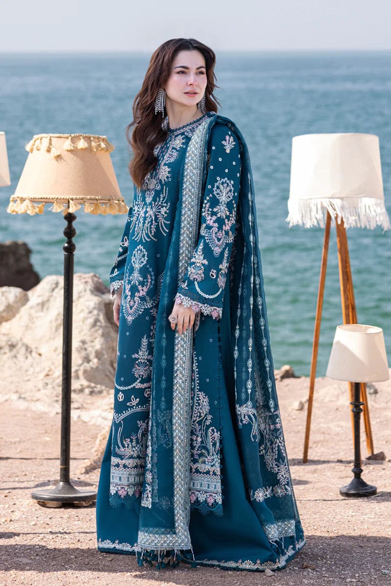 LUXURY LAWN EMBROIDERED 3- PC UNSTITCHED DS-14