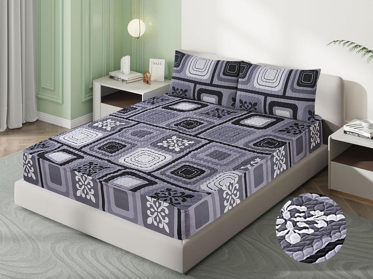 Printed quilted waterproof bedsheets