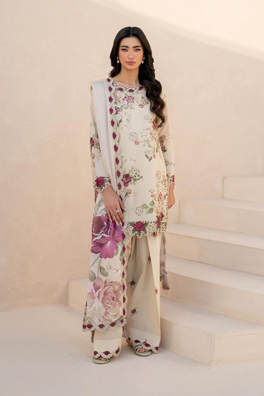 Iznik White & Floral | Printed Lawn Collection