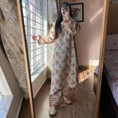 Summer printed Lawn Eid  Collection Unstitched 3pc