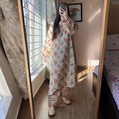 Summer printed Lawn Eid  Collection Unstitched 3pc