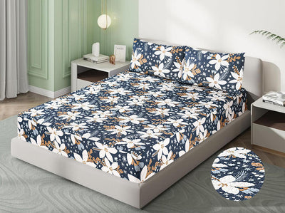 Printed quilted waterproof bedsheets