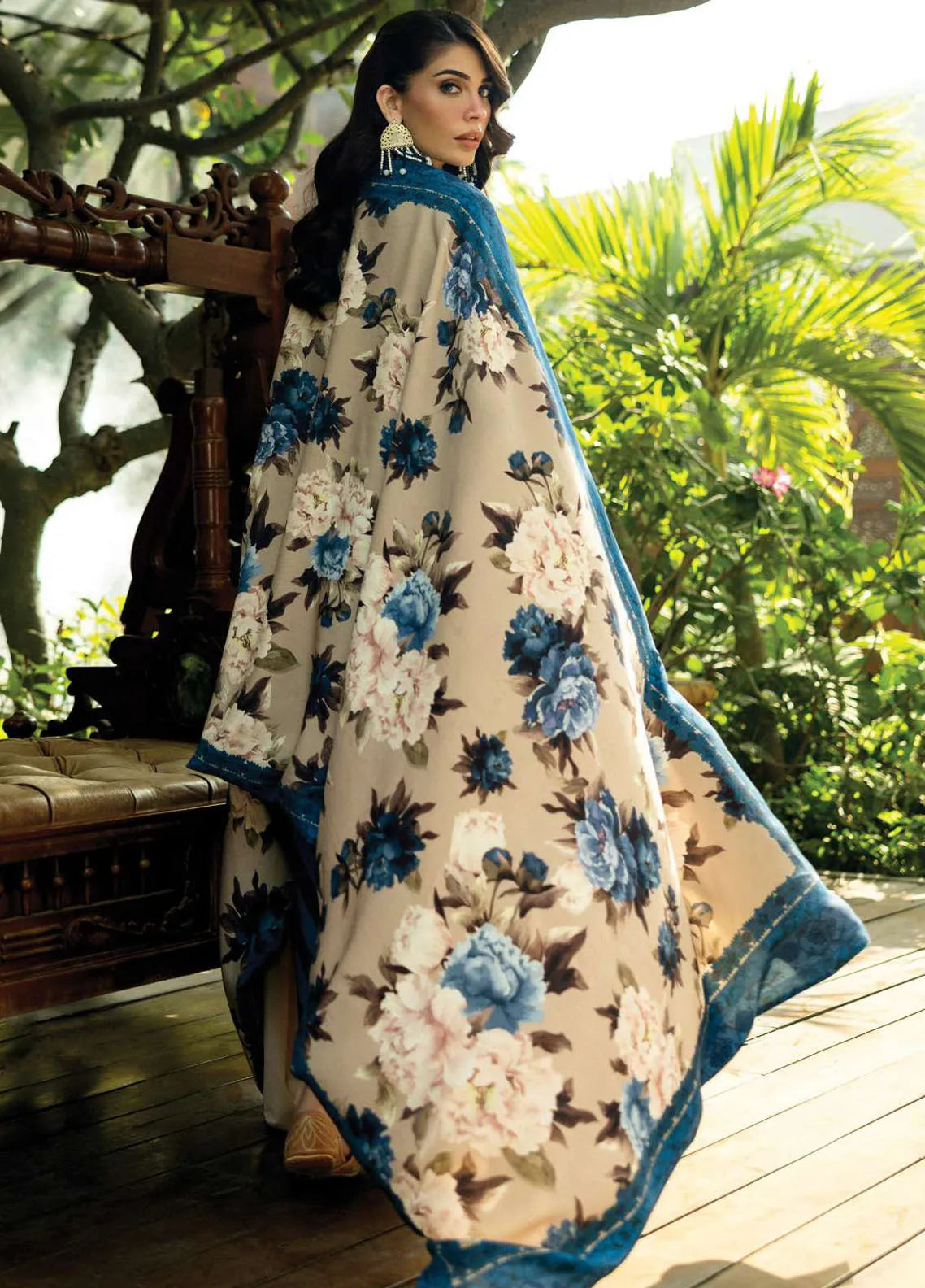 Zainab Chottani Embroidered Suit Unstitched 3 Piece ZC24WS D-01 Alayna